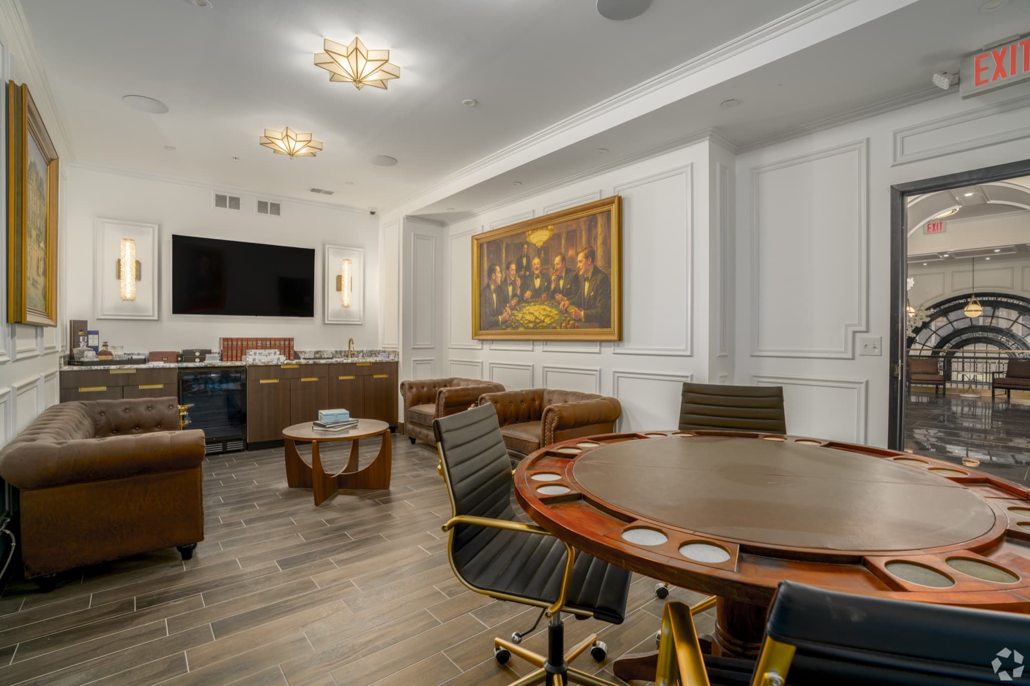 Resident lounge, Blackacre conversion