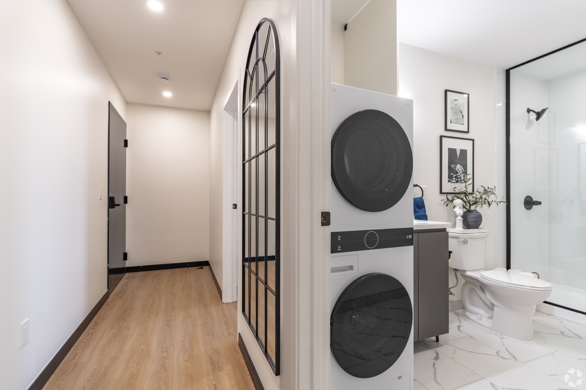 Residential interior, Blackacre conversion