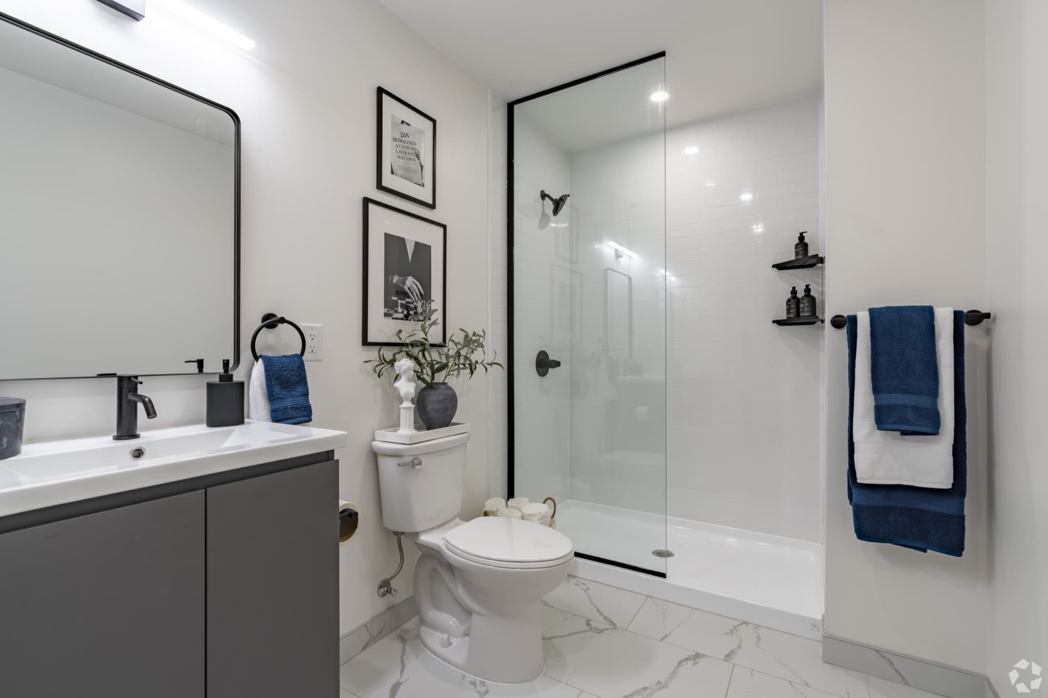 Residential bathroom, Blackacre conversion