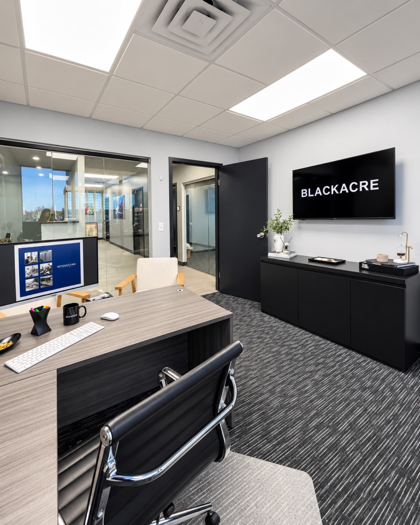 Office interior, Blackacre conversion